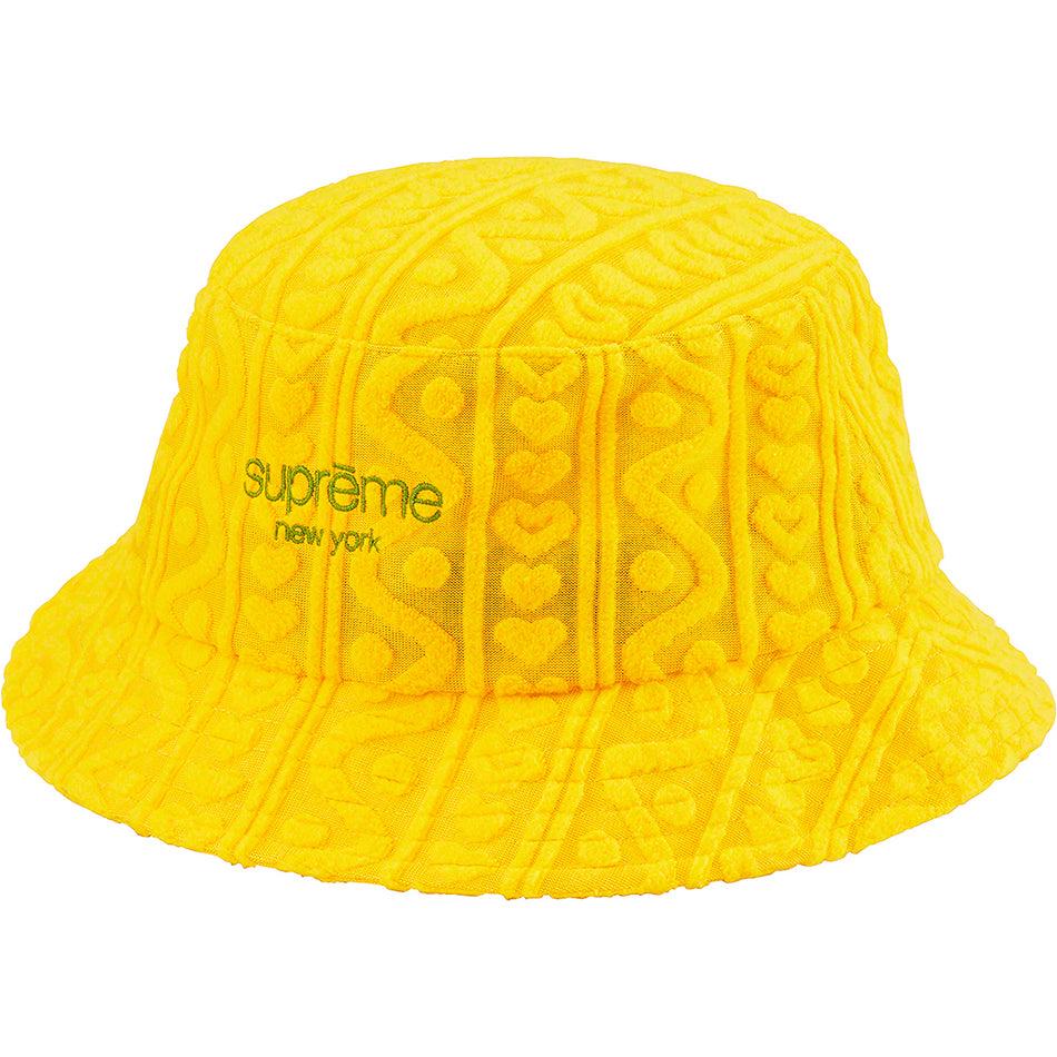 Sombreros Supreme Terry Pattern Crusher Amarillo | Supreme 492SO